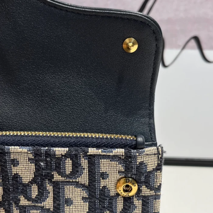 디올 새들 로투스 지갑 블루 레플리카 미러급 SA급 S급 고퀄리티 월렛 [여성] 10