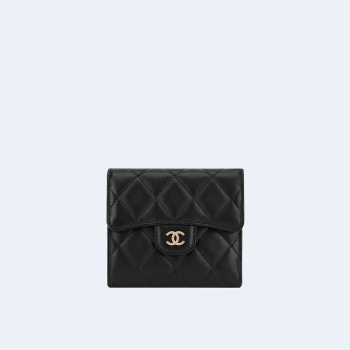 샤넬 클래식 램스킨 스몰 플랩 지갑 골드 레플리카 미러급 SA급 S급 고퀄리티 월렛 [여성] - best 2