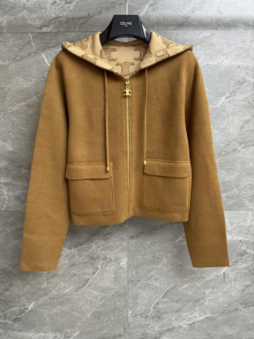 셀린느 양면 후드 집업 레플리카 미러급 SA급 S급 고퀄리티 하이엔드 최상급 의류 [여성] - best 6