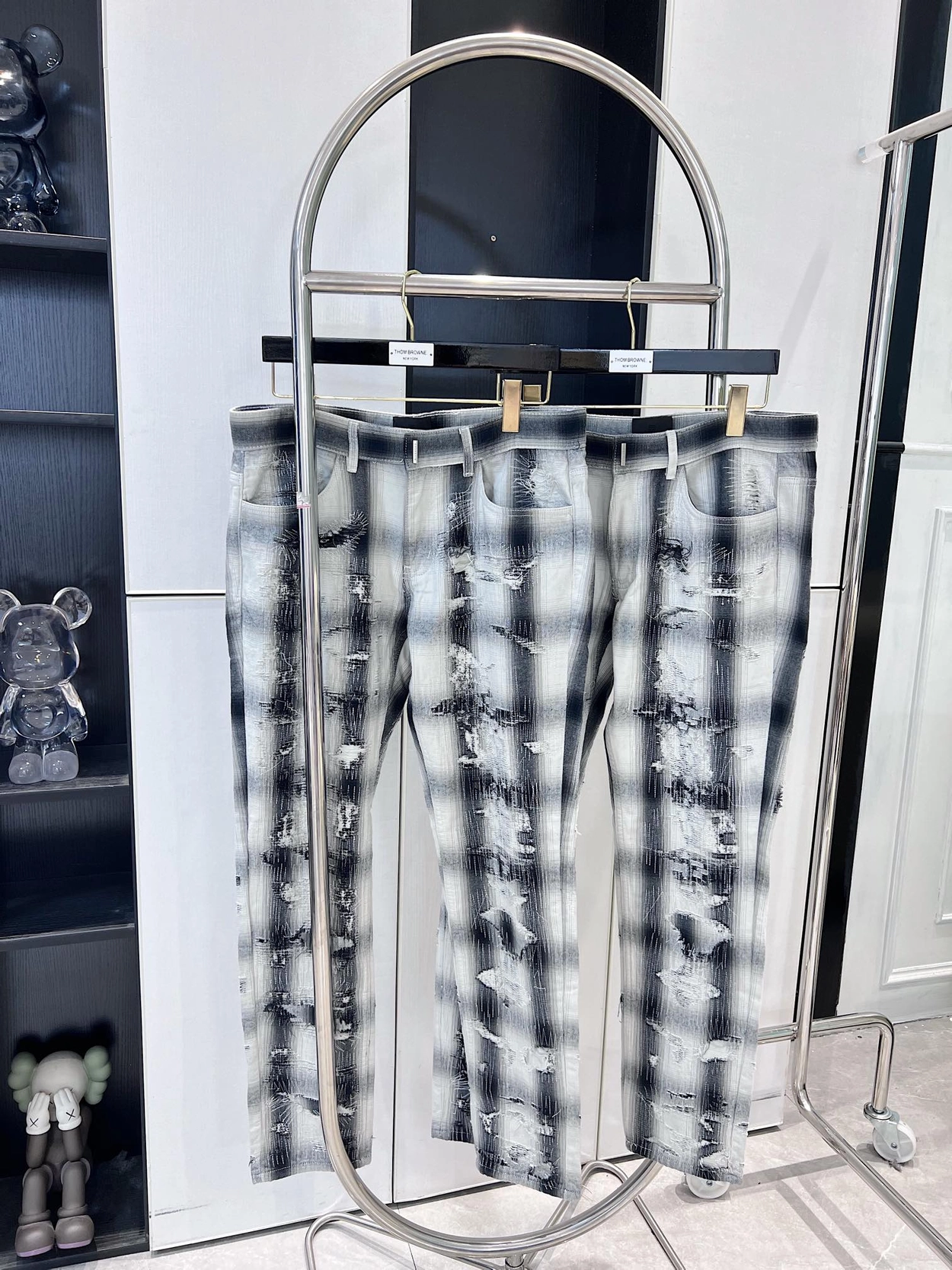 vg-지방시-레플리카-체크무늬-디스트럭션-팬츠-명품 레플리카 미러 SA급 (VG) 지방시 레플리카 체크무늬 디스트럭션 팬츠 18