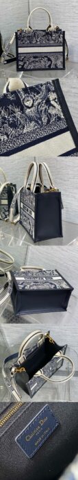 디올 북토트백 (2 color) 자수 장식 패브릭 DI-M1286 스몰/미디엄 레플리카 미러급 SA급 S급 고퀄리티 가방 DIOR BOOK TOTE 크로스백 [여성] 최상급 하이엔드 - best 6