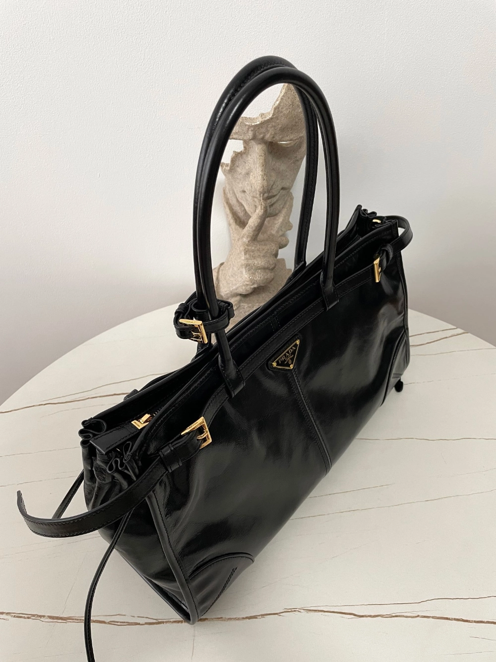 프라다 라지 가죽 핸드백 레플리카 미러급 SA급 S급 고퀄리티 가방 크로스백 토트백 best  [남성여성공용] 15