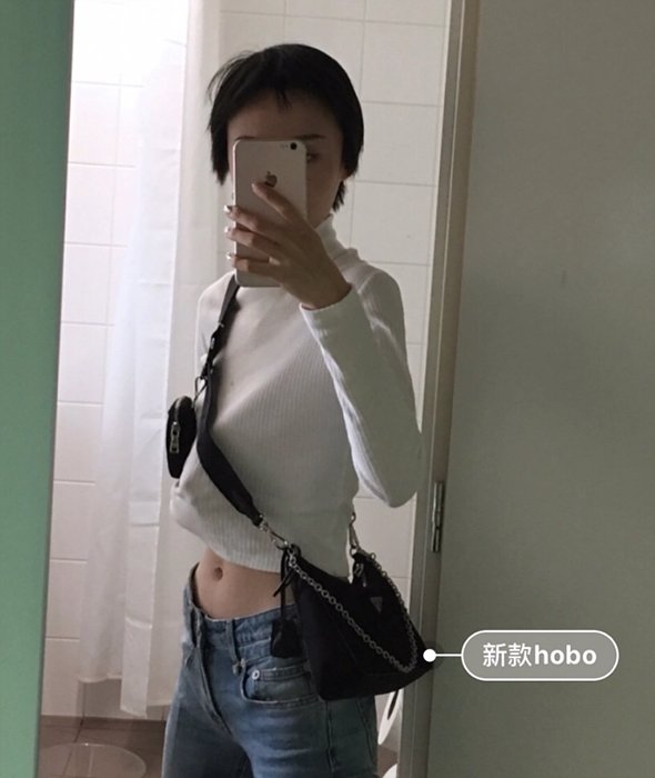 프라다 테수토 체인스트랩 호보백 (6COLOR) 레플리카 미러급 SA급 S급 고퀄리티 가방 숄더백 크로스백 [여성] - best 5