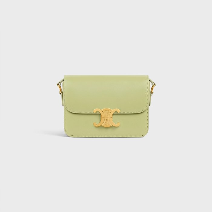 셀린느 레플리카 샤이니 카프스킨 틴 트리오페 백 188423BF4 8