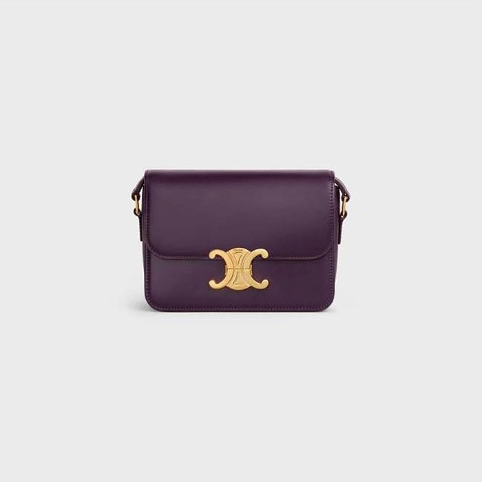 셀린느 레플리카 샤이니 카프스킨 틴 트리오페 백 188423BF4 10