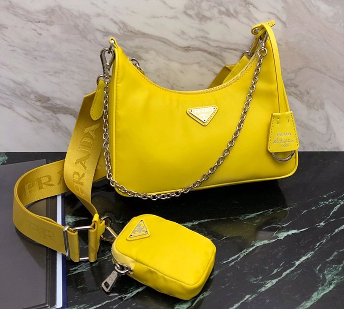 프라다 테수토 체인스트랩 호보백 (6COLOR) 레플리카 미러급 SA급 S급 고퀄리티 가방 숄더백 크로스백 [여성] - best 14