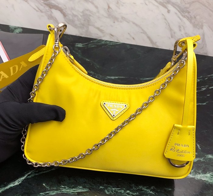 프라다 테수토 체인스트랩 호보백 (6COLOR) 레플리카 미러급 SA급 S급 고퀄리티 가방 숄더백 크로스백 [여성] - best 20