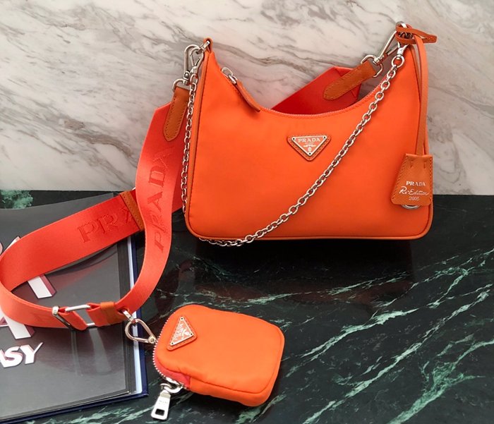 프라다 테수토 체인스트랩 호보백 (6COLOR) 레플리카 미러급 SA급 S급 고퀄리티 가방 숄더백 크로스백 [여성] - best 21