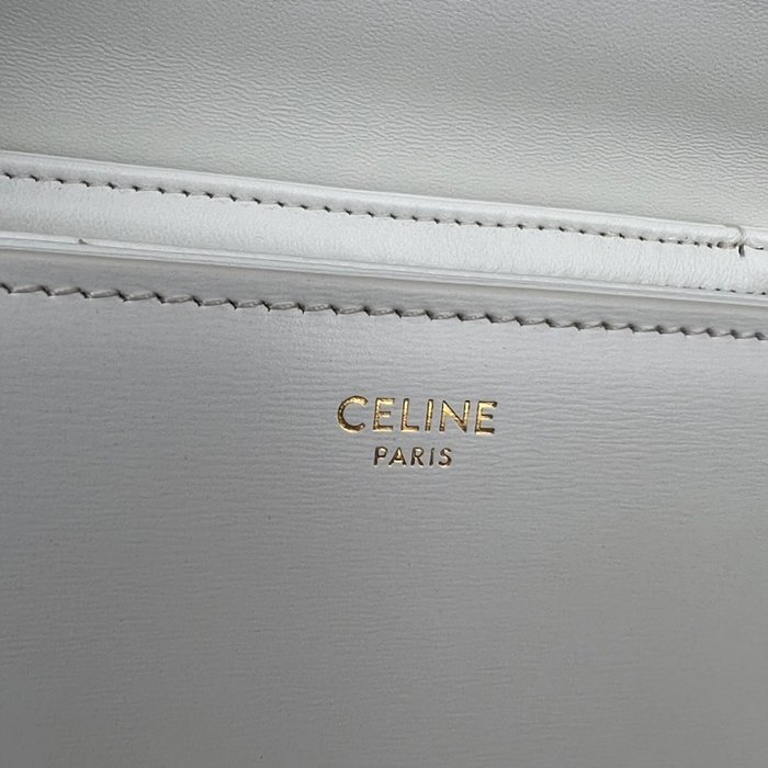 셀린느 레플리카 샤이니 카프스킨 틴 트리오페 백 188423BF4 34