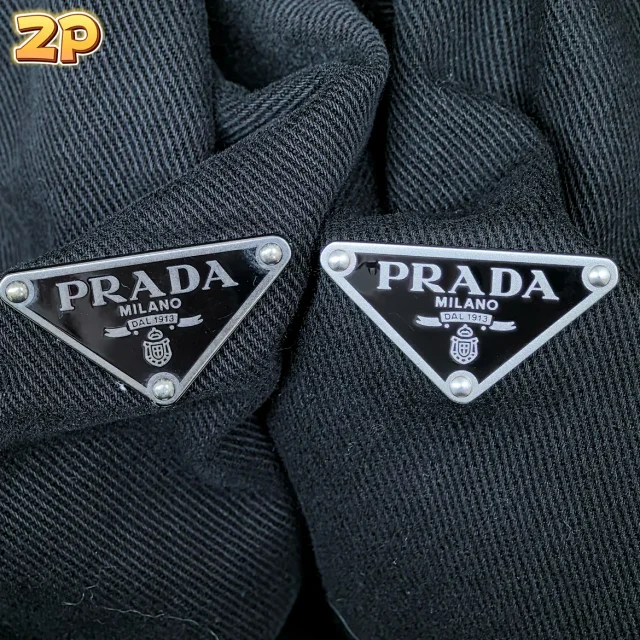 프라다 후드 집업 자켓 블랙 레플리카 미러급 SA급 S급 고퀄리티 하이엔드 최상급 의류 [남성여성공용] 8