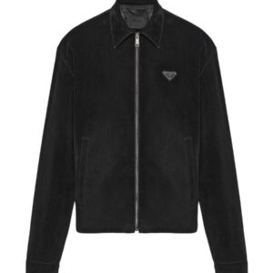 프라다 벨벳 데님 블루종 자켓 블랙 레플리카 미러급 SA급 S급 고퀄리티 하이엔드 최상급 의류 [남성여성공용]