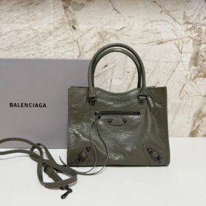 발렌시아가 르 시티 스몰 토트백 올리브 레플리카 미러급 SA급 S급 고퀄리티 최상급 하이엔드 가방 [여성]
