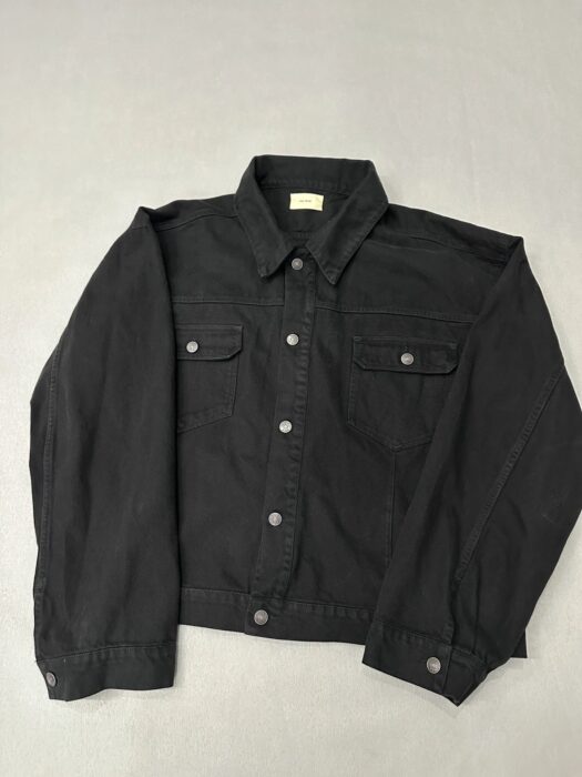 더로우 오손 자켓 코튼 블랙 데님 자켓 레플리카 미러급 SA급 S급 고퀄리티 하이엔드 최상급 의류 [남성여성공용] 5