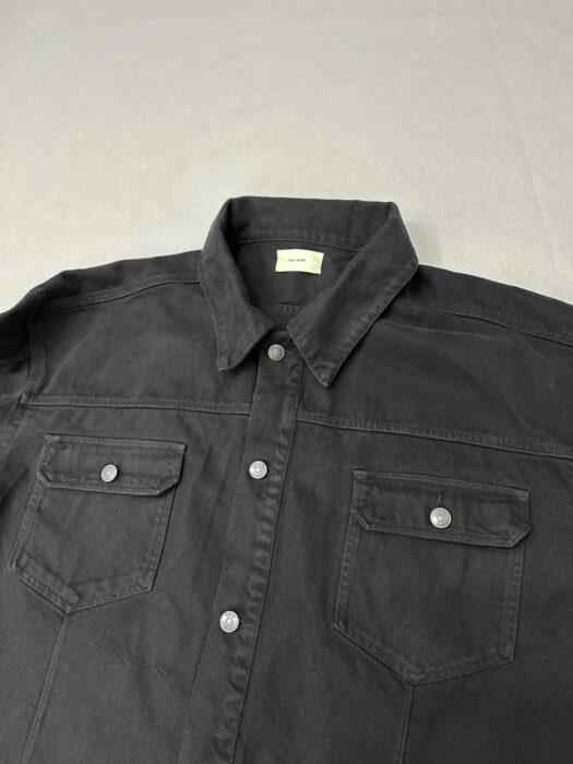 더로우 오손 자켓 코튼 블랙 데님 자켓 레플리카 미러급 SA급 S급 고퀄리티 하이엔드 최상급 의류 [남성여성공용] 7