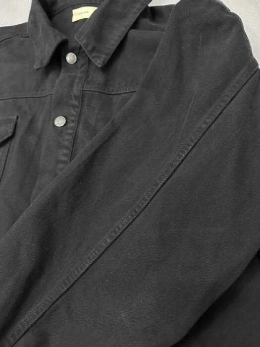 더로우 오손 자켓 코튼 블랙 데님 자켓 레플리카 미러급 SA급 S급 고퀄리티 하이엔드 최상급 의류 [남성여성공용] 12