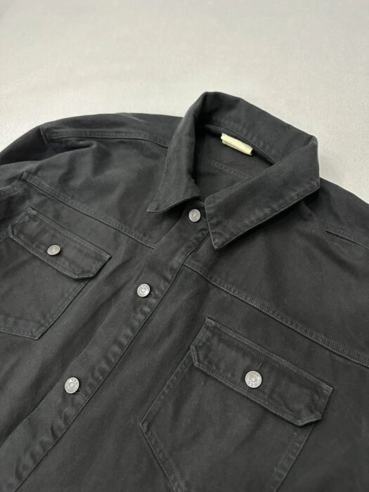 더로우 오손 자켓 코튼 블랙 데님 자켓 레플리카 미러급 SA급 S급 고퀄리티 하이엔드 최상급 의류 [남성여성공용] 14