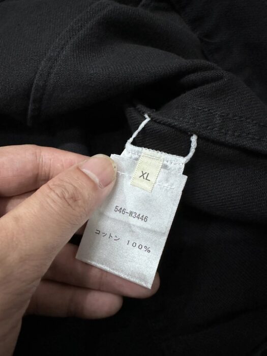 더로우 오손 자켓 코튼 블랙 데님 자켓 레플리카 미러급 SA급 S급 고퀄리티 하이엔드 최상급 의류 [남성여성공용] 15