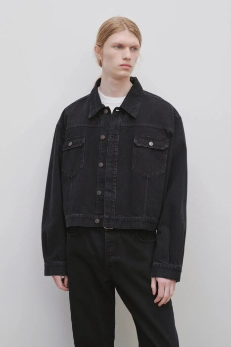 더로우 오손 자켓 코튼 블랙 데님 자켓 레플리카 미러급 SA급 S급 고퀄리티 하이엔드 최상급 의류 [남성여성공용] 17