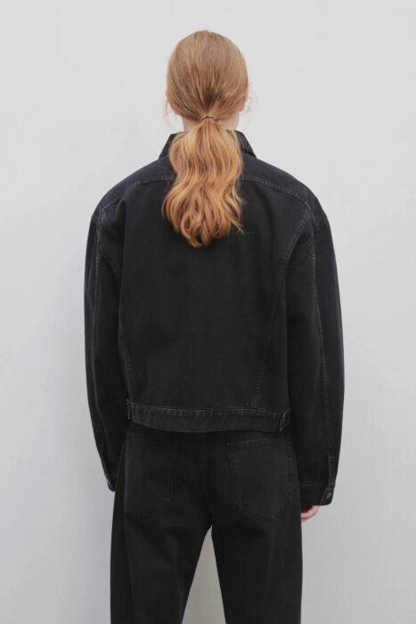 더로우 오손 자켓 코튼 블랙 데님 자켓 레플리카 미러급 SA급 S급 고퀄리티 하이엔드 최상급 의류 [남성여성공용] 18