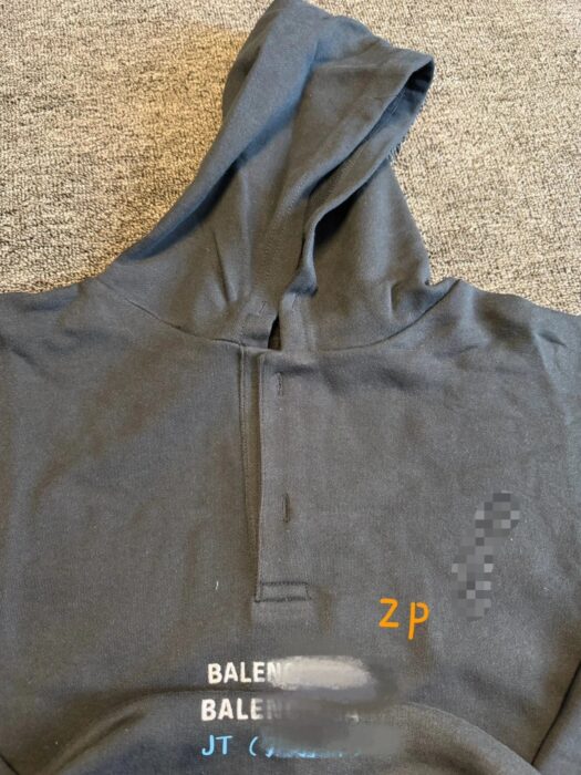 발렌시아가 모노그램 자수 OS핏 후드티 2컬러 레플리카 미러급 SA급 S급 고퀄리티 하이엔드 최상급 의류 [남성여성공용] 28