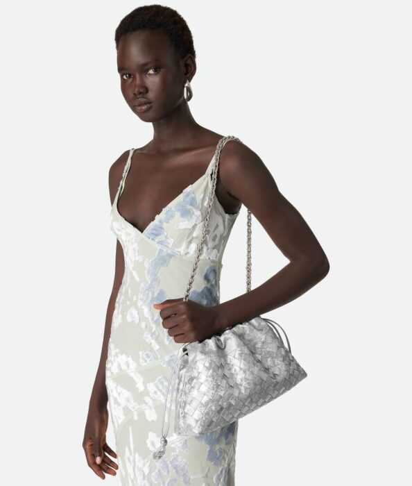 보테가베네타 더스트 노떼 백 839394 빈티지 실버 레플리카 미러급 SA급 S급 고퀄리티 최상급 하이엔드 가방 [여성]