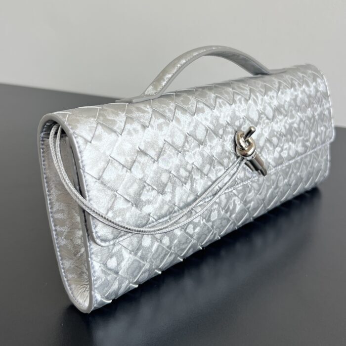 보테가베네타 안디아모 클러치 741511 빈티지 실버 레플리카 미러급 SA급 S급 고퀄리티 최상급 하이엔드 가방 [여성] 5