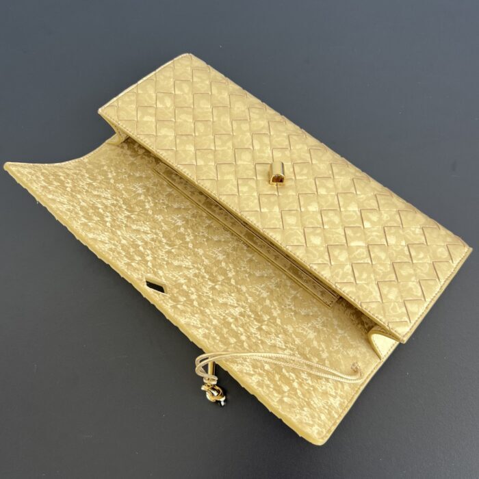 보테가베네타 안디아모 클러치 741511 빈티지 골드 레플리카 미러급 SA급 S급 고퀄리티 최상급 하이엔드 가방 [여성] 4