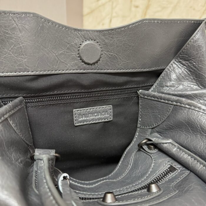 발렌시아가 르 시티 스몰 토트백 다크 그레이 레플리카 미러급 SA급 S급 고퀄리티 최상급 하이엔드 가방 [여성] 8