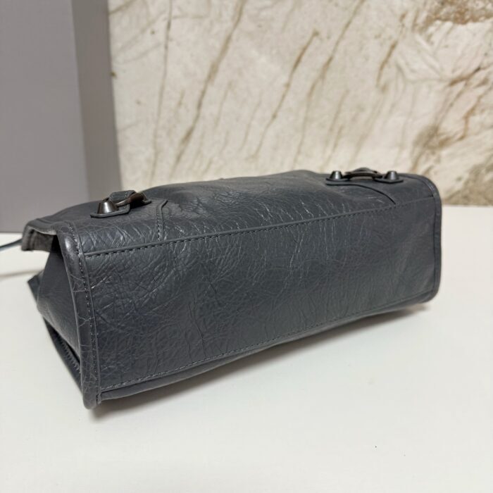 발렌시아가 르 시티 스몰 토트백 다크 그레이 레플리카 미러급 SA급 S급 고퀄리티 최상급 하이엔드 가방 [여성] 5