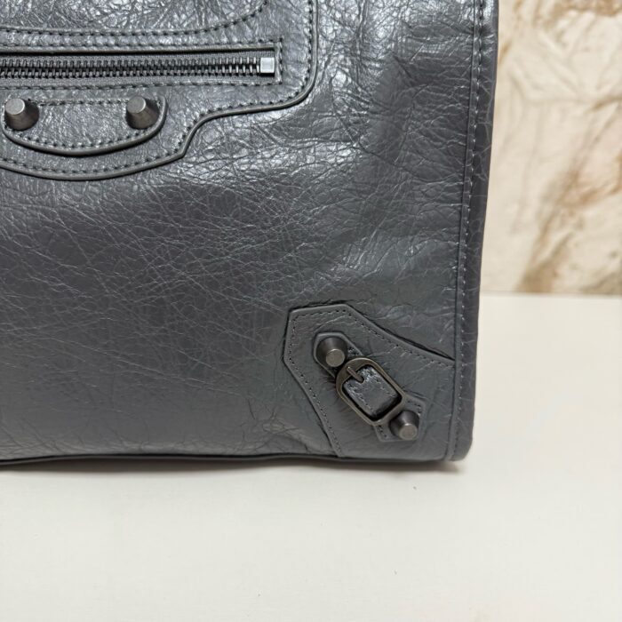 발렌시아가 르 시티 스몰 토트백 다크 그레이 레플리카 미러급 SA급 S급 고퀄리티 최상급 하이엔드 가방 [여성] 6