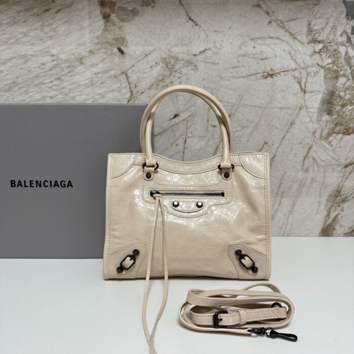 발렌시아가 르 시티 스몰 토트백 베이지 레플리카 미러급 SA급 S급 고퀄리티 최상급 하이엔드 가방 [여성]