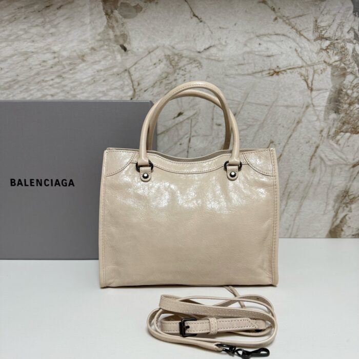 발렌시아가 르 시티 스몰 토트백 베이지 레플리카 미러급 SA급 S급 고퀄리티 최상급 하이엔드 가방 [여성] 2