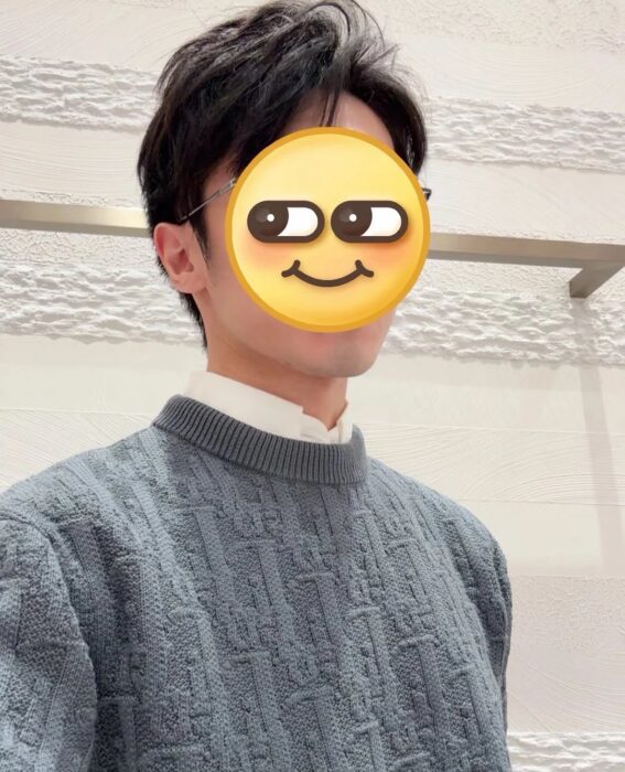 디올 오블리크 스웨터 그레이 코튼 블렌드 자카드 레플리카 미러급 SA급 S급 고퀄리티 하이엔드 최상급 의류 [남성여성공용] 4