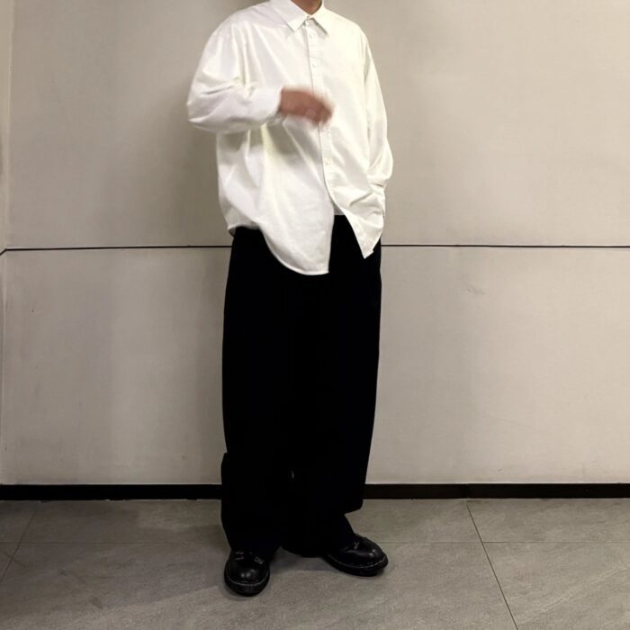 발렌시아가 BB 자수 순색 긴팔 셔츠 화이트 레플리카 미러급 SA급 S급 고퀄리티 하이엔드 최상급 의류 [남성여성공용] 7