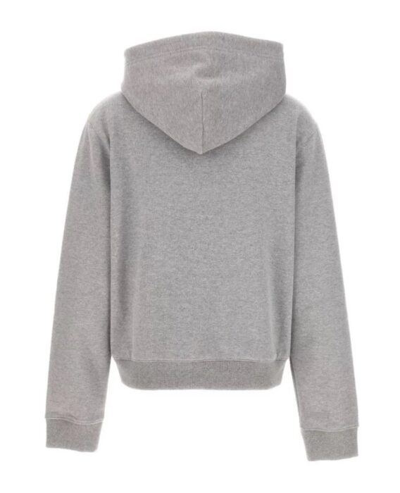 미우미우 모노그램 단색 후드집업 그레이 레플리카 미러급 SA급 S급 고퀄리티 하이엔드 최상급 의류 [남성여성공용] 2