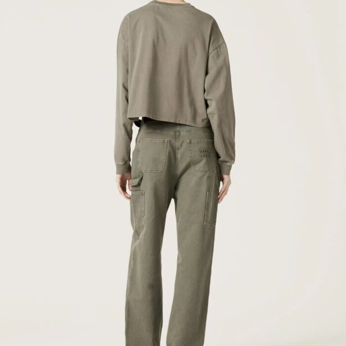 미우미우 뒷면 포켓 모노그램 카고 팬츠 올리브 레플리카 미러급 SA급 S급 고퀄리티 하이엔드 최상급 의류 [남성여성공용]