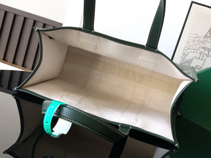 고야드 빌렛 토트백 스몰 다크 그린 레플리카 미러급 SA급 S급 고퀄리티 최상급 하이엔드 가방 [남성여성공용] 3