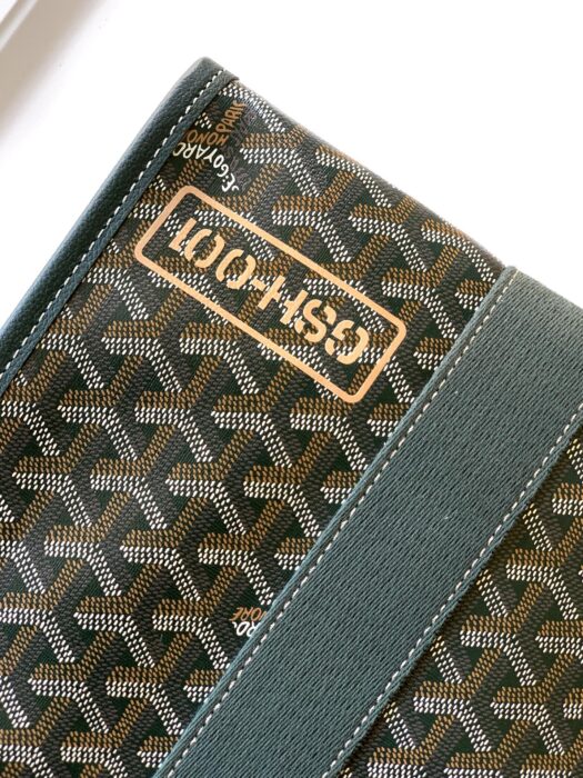 고야드 빌렛 토트백 스몰 다크 그린 레플리카 미러급 SA급 S급 고퀄리티 최상급 하이엔드 가방 [남성여성공용] 8