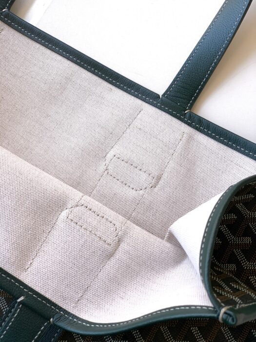 고야드 빌렛 토트백 라지 다크 그린 레플리카 미러급 SA급 S급 고퀄리티 최상급 하이엔드 가방 [남성여성공용] 8