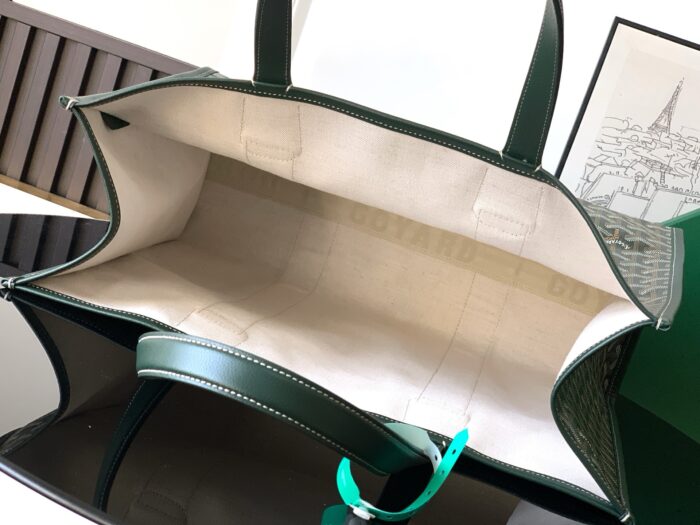 고야드 빌렛 토트백 라지 다크 그린 레플리카 미러급 SA급 S급 고퀄리티 최상급 하이엔드 가방 [남성여성공용] 4