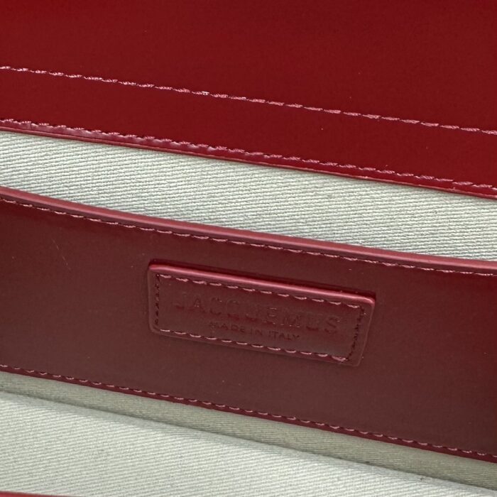 자크뮈스 밤비노 크로스바디 플랩백 레드 은장 KBZ 레플리카 미러급 SA급 S급 고퀄리티 최상급 하이엔드 가방 [여성] 9