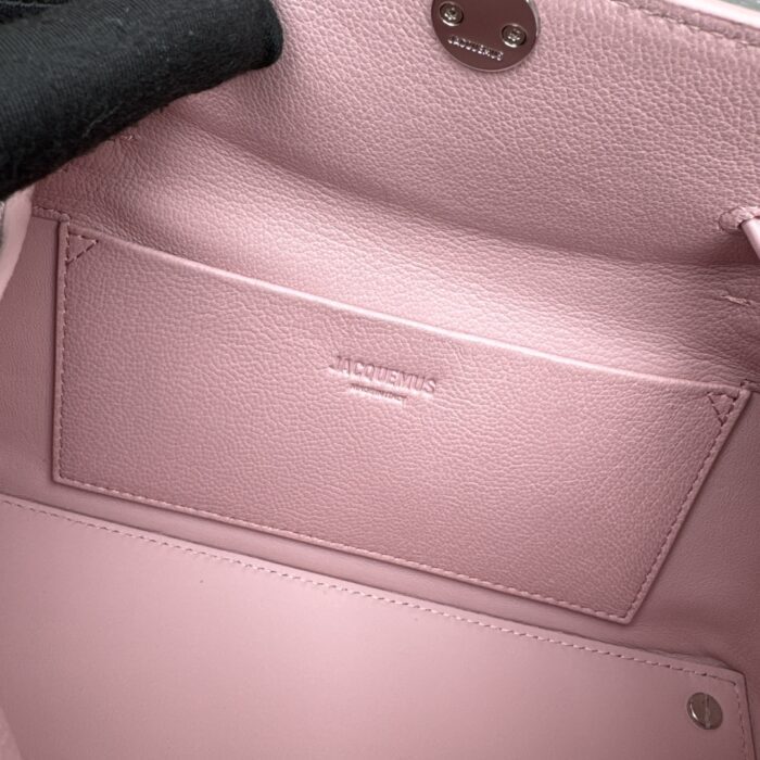 자크뮈스 탑 핸들 백 핑크 염소가죽 스몰 레플리카 미러급 SA급 S급 고퀄리티 최상급 하이엔드 가방 [여성] 13