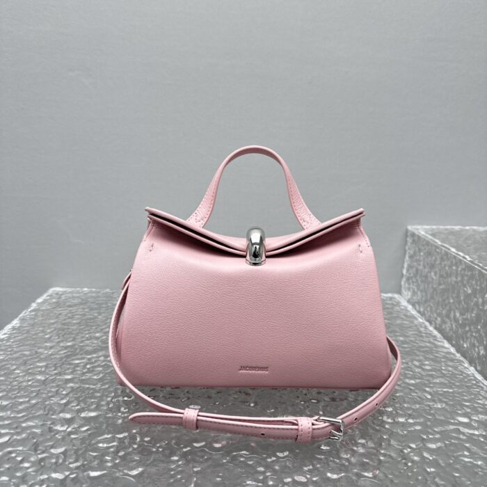 자크뮈스 탑 핸들 백 핑크 염소가죽 스몰 레플리카 미러급 SA급 S급 고퀄리티 최상급 하이엔드 가방 [여성] 4