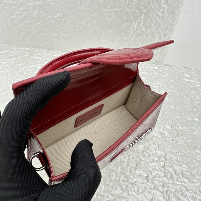자크뮈스 밤비노 크로스바디 플랩백 레드 스몰 은장 KBZ 레플리카 미러급 SA급 S급 고퀄리티 최상급 하이엔드 가방 [여성] 3