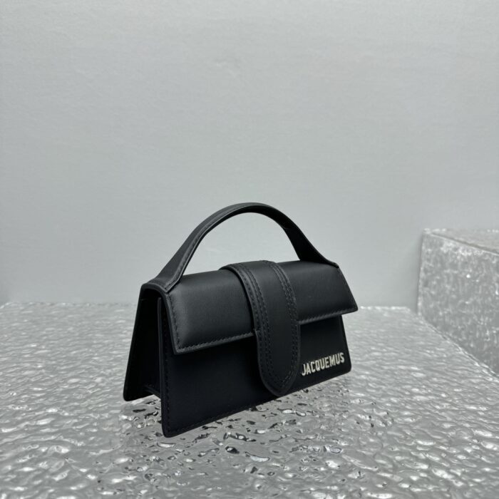 자크뮈스 밤비노 크로스바디 플랩백 블랙 스몰 은장 무광 레더 레플리카 미러급 SA급 S급 고퀄리티 최상급 하이엔드 가방 [여성] 5