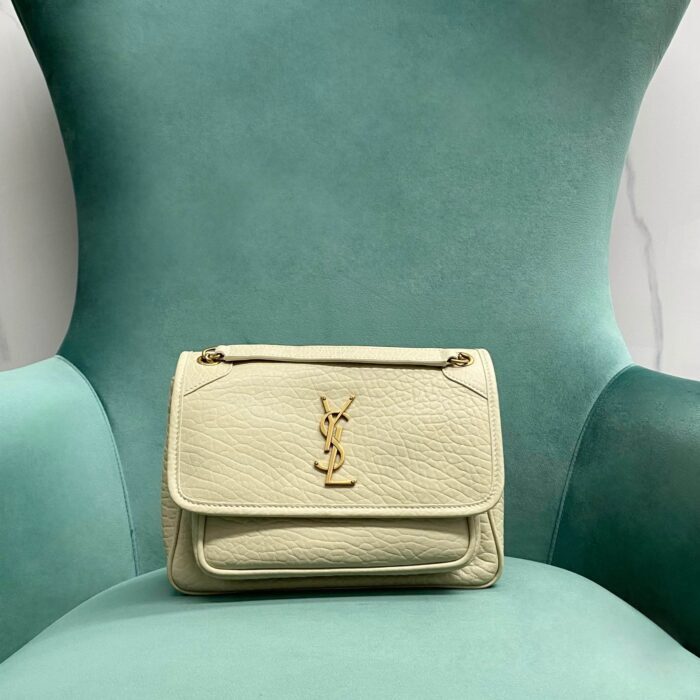 생로랑 니키 그레인드 램스킨 아이보리 금장 633179 레플리카 미러급 SA급 S급 고퀄리티 최상급 하이엔드 가방 [여성]