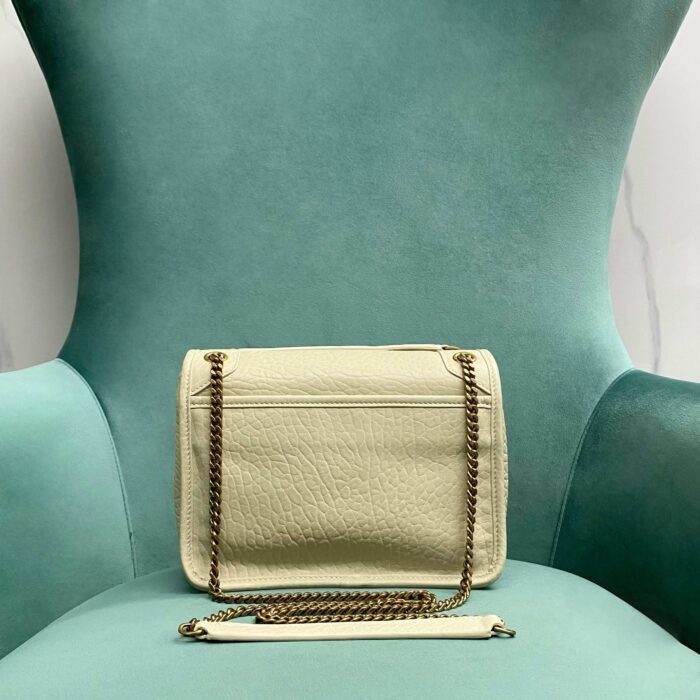 생로랑 니키 그레인드 램스킨 아이보리 금장 633179 레플리카 미러급 SA급 S급 고퀄리티 최상급 하이엔드 가방 [여성] 2