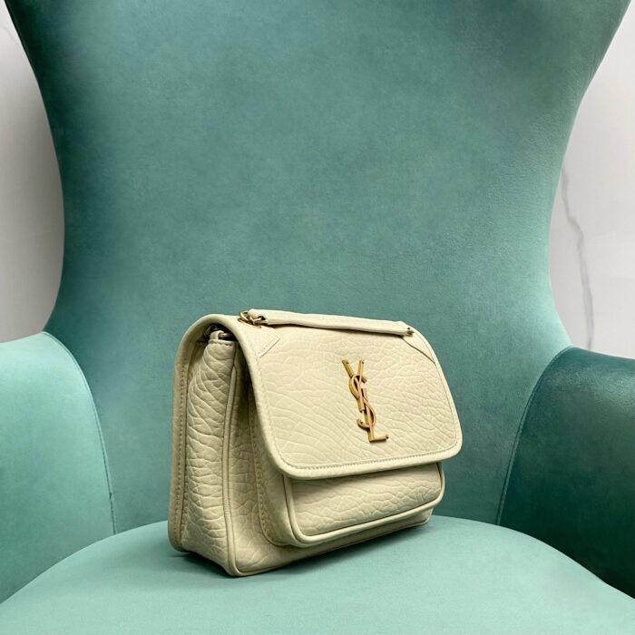 생로랑 니키 그레인드 램스킨 아이보리 금장 633179 레플리카 미러급 SA급 S급 고퀄리티 최상급 하이엔드 가방 [여성] 4