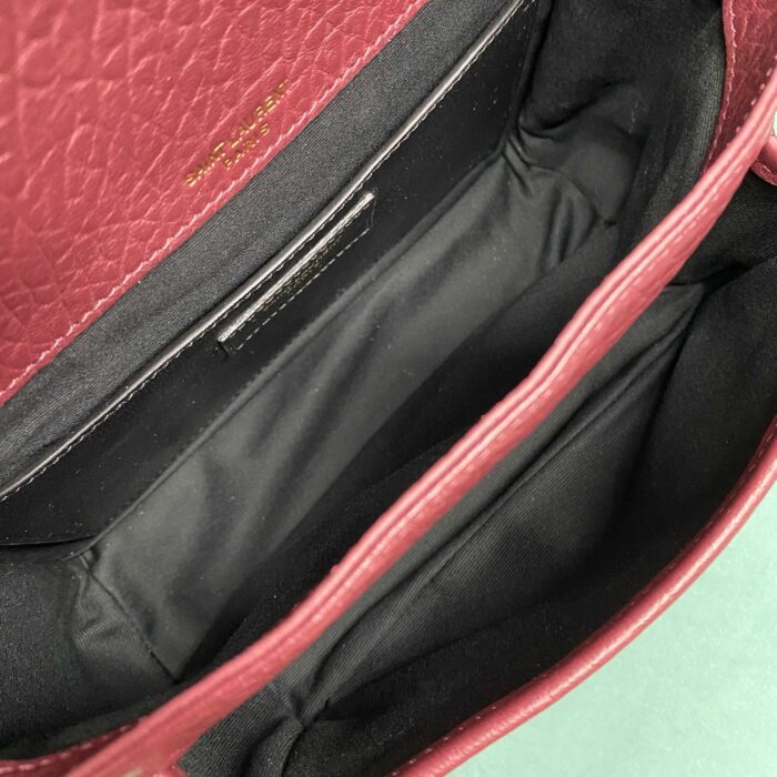 생로랑 니키 그레인드 램스킨 와인 금장 633179 레플리카 미러급 SA급 S급 고퀄리티 최상급 하이엔드 가방 [여성] 3