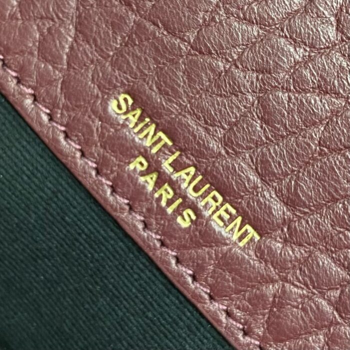 생로랑 니키 그레인드 램스킨 와인 금장 633179 레플리카 미러급 SA급 S급 고퀄리티 최상급 하이엔드 가방 [여성] 13